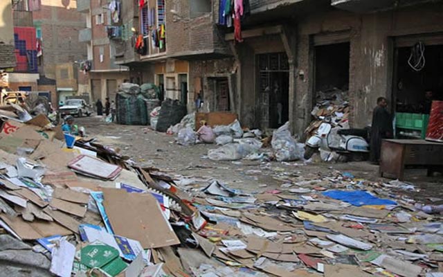 منشية ناصر.. “إمبراطورية تدوير القمامة
